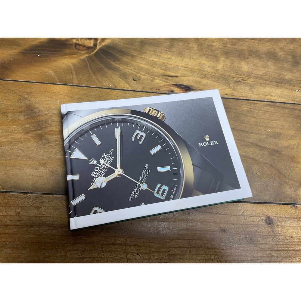 ROLEX 2021-2022 Hardcover Table Catalog Book